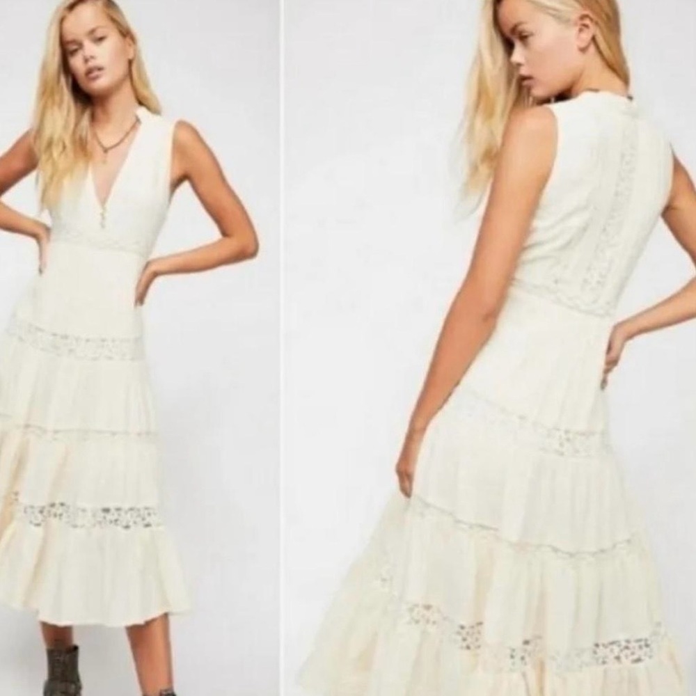 Spell & The Gypsy Doe Eyed Cream Dress